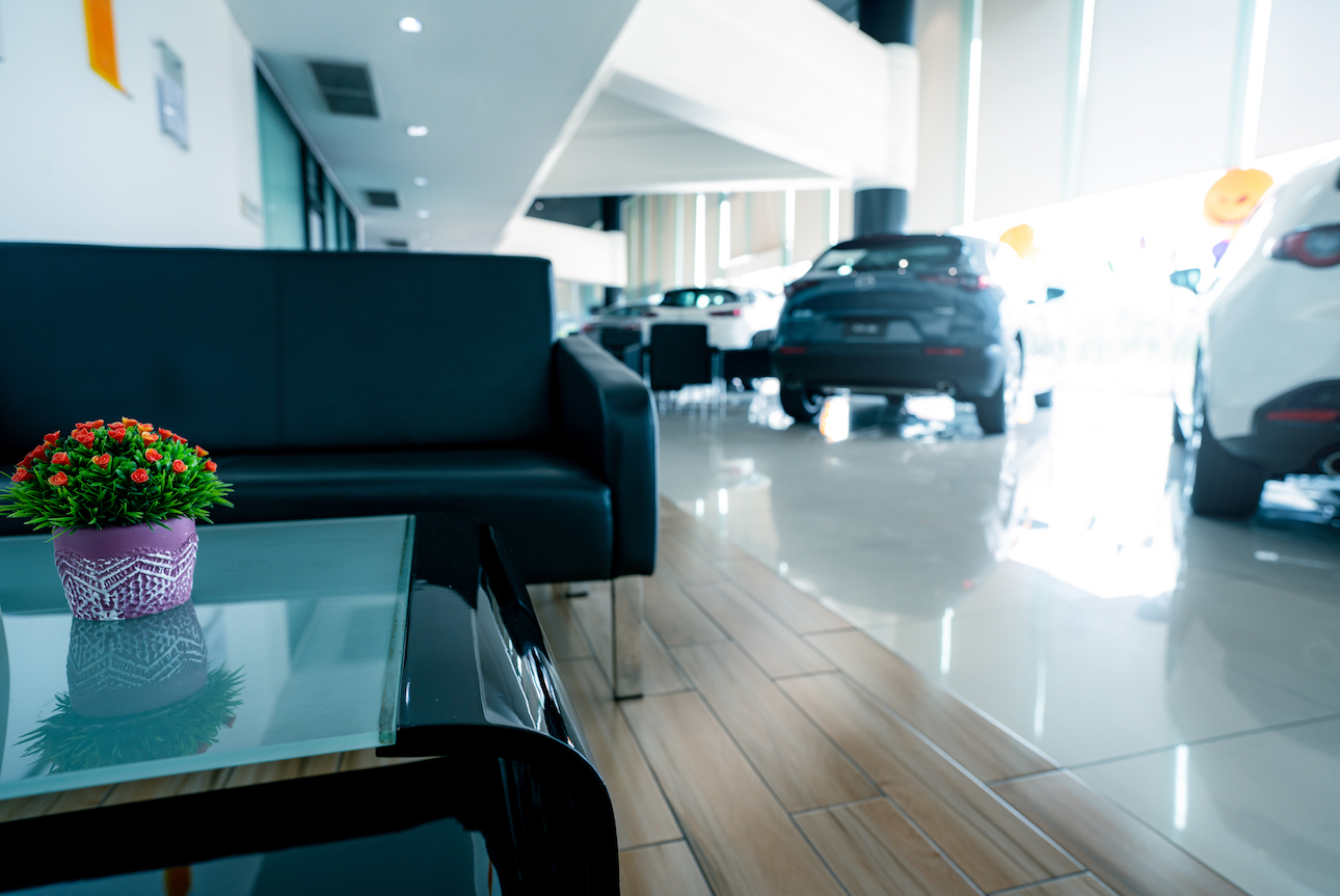 Car Showroom Cleaning Somerset